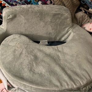 My Brest Friend Nursing Pillow - Light Gray